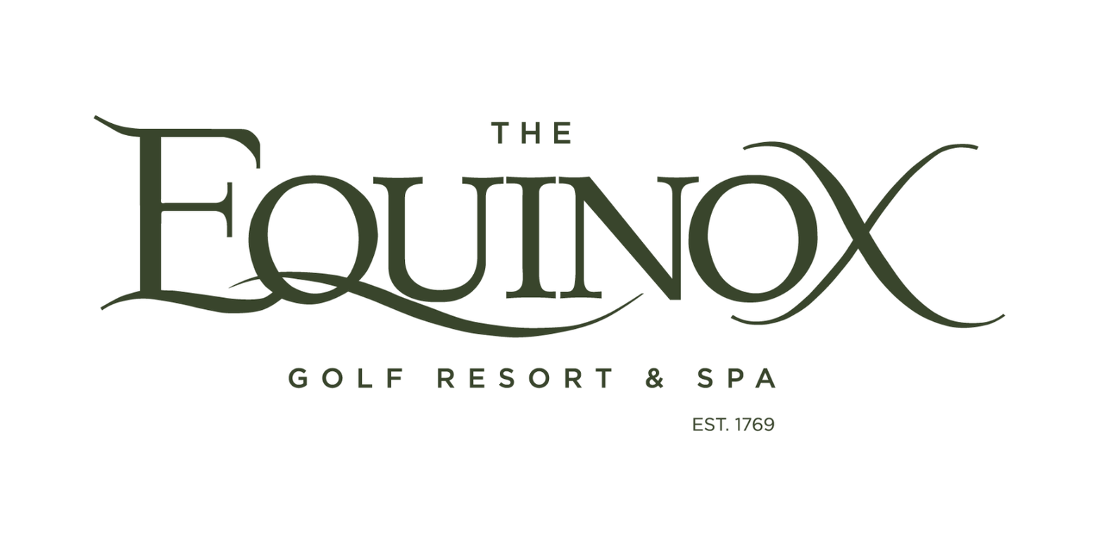 Logo for "The Equinox Golf Resort & Spa" with "Est. 1769" text.